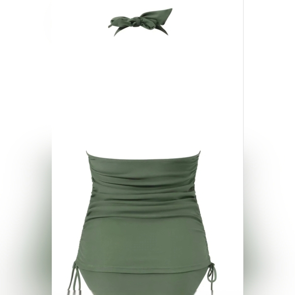 SOLD SUUKSESS Halter Tankini Bathingsuit #413 - Picture 5 of 15